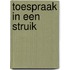 Toespraak in een struik