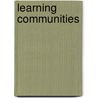 Learning Communities by Jean MacGregor