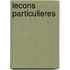 Lecons Particulieres