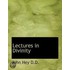 Lectures In Divinity