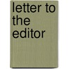Letter to the Editor by Arno Froese