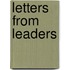 Letters from Leaders