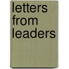 Letters from Leaders door Henry Dormann