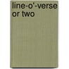 Line-O'-Verse or Two door Bert Leston Taylor