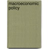 Macroeconomic Policy door Alan Marin