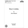 Mary's Lullaby W 150 door Onbekend