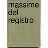 Massime del Registro by . Anonymous