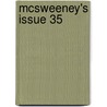McSweeney's Issue 35 door Onbekend