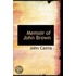 Memoir Of John Brown