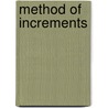 Method of Increments by William Emerson