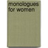 Monologues For Women