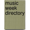 Music Week Directory door Onbekend