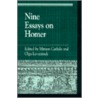 Nine Essays On Homer by Unknown