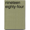 Nineteen Eighty-Four door Ed. Ron Carter George Orwell