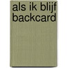 Als ik blijf backcard door G. Forman