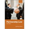 Partnership Law 6e P door Geoffrey Morse