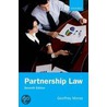 Partnership Law 7e P door Geoffrey Morse