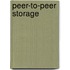Peer-To-Peer Storage