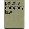 Pettet's Company Law door John Lowry