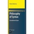 PHILOSOPHY OF SYNTAX - FOUNDATIONAL TOPICS