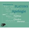 Platons Apologie. Cd by Platoon
