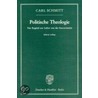 Politische Theologie door Carl Schmitt