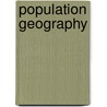 Population Geography by K. Bruce Newbold