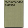 Recommended Practice door Onbekend