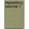 Repository, Volume 1 door William Holt Starr
