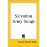 Salvation Army Songs door Onbekend