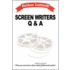 Screen Writers Q & A