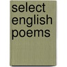 Select English Poems by Unknown