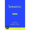 Semantics:a Reader P door Gill Davies