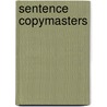 Sentence Copymasters door Onbekend