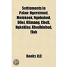 Settlements in Palau by Not Available