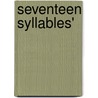 Seventeen Syllables' door Hisaye Yamamoto