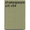 Shakespeare Crit V54 door Michelle Lee
