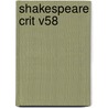 Shakespeare Crit V58 door Michelle Lee