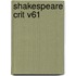 Shakespeare Crit V61