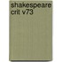 Shakespeare Crit V73