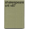 Shakespeare Crit V87 door Michelle Lee