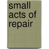 Small Acts Of Repair door Stephen Bottoms