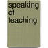 Speaking Of Teaching