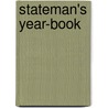 Stateman's Year-Book door Frederick Martin