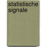 Statistische Signale door Eberhard Hänsler