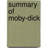 Summary of Moby-Dick door Professor Herman Melville