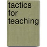 Tactics For Teaching by Thomas C. Lovitt