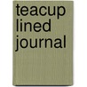 Teacup Lined Journal door Rp