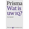Wat is uw IQ? door H.J. Eysenck