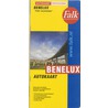 Benelux Autokaart Falk-vouwwijze